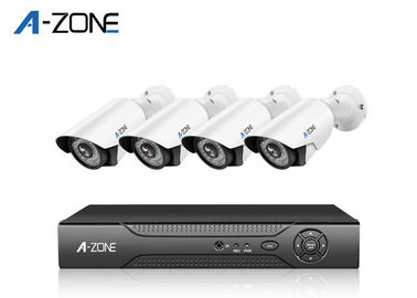 China 2MP 1080P AHD CCTV-Ausrüstung mit 4 Kameras IR-Abstand 20-30 M 1/4&quot; CMOS-Bild Senor fournisseur