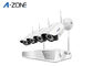 Nachtsicht-drahtlose Überwachungskamera-Ausrüstung 4CH, drahtloses IP-Kamera-System mit nvr fournisseur